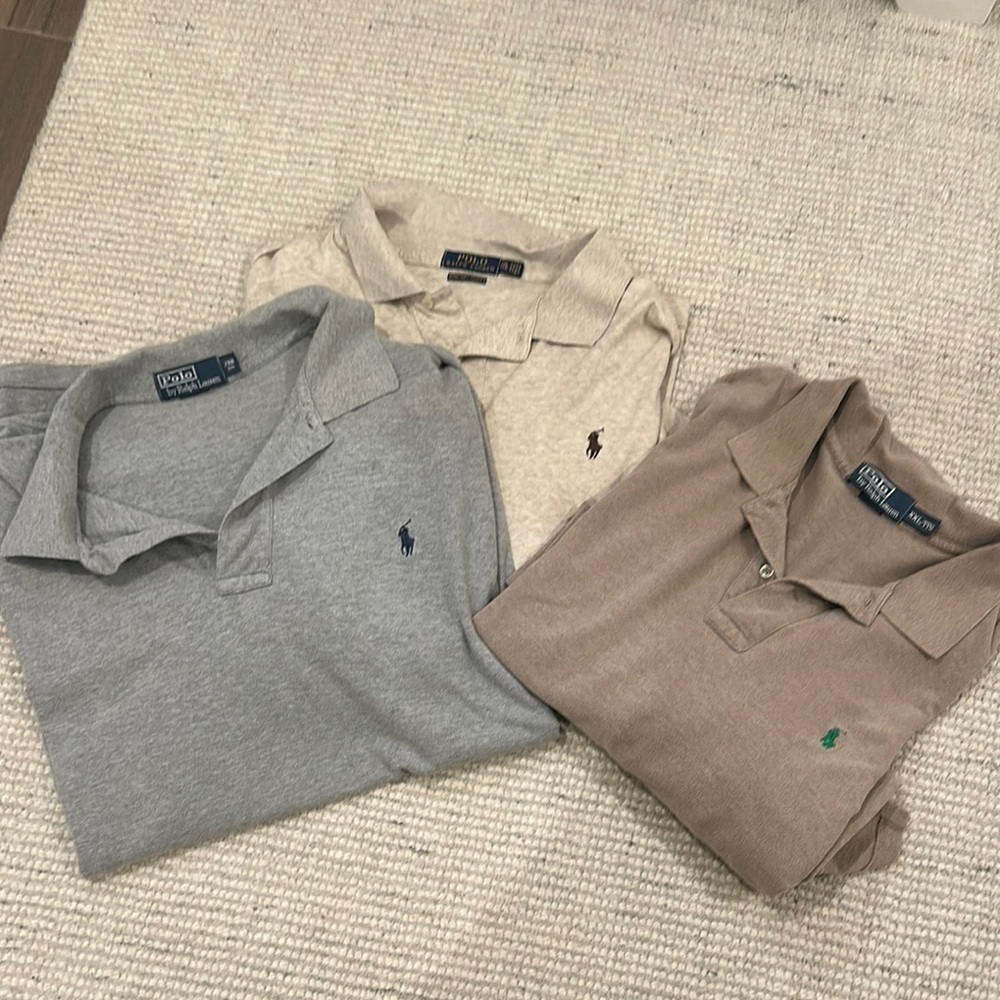 Polo by Ralph Lauren Classic neutral Polos